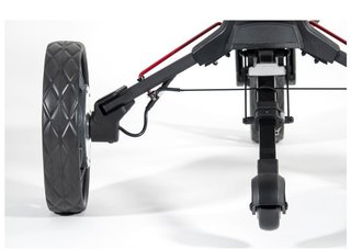 BagBoy Volt elektrický golfový vozík, černo/červený