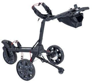 BagBoy Volt elektrický golfový vozík, černo/červený