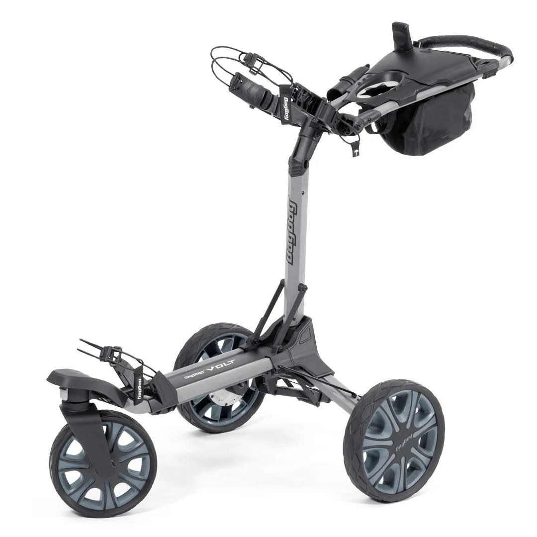 BagBoy Volt elektrický vozík, stříbrný