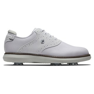 FootJoy Traditions junior golfové boty, bílo/šedé