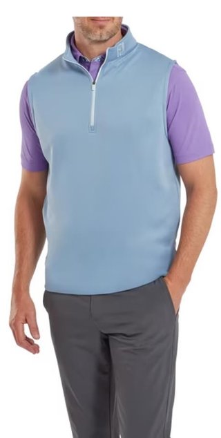 FootJoy Half-Zip mens vest pánská vesta, storm