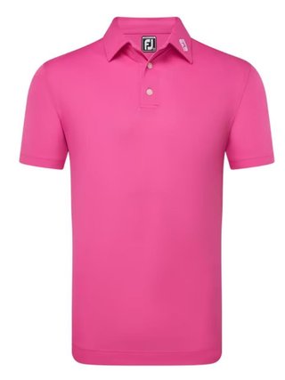 FootJoy Stretch Pique Solid pánské polo, růžové