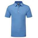 Footjoy Stretch Pique Solid dětské polo, modré