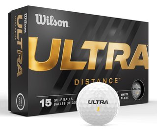 Wilson Ultra Distance golfové míčky, 15ks