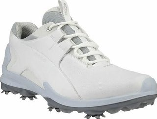 Ecco Biom Tour pánské kožené golfové voděodolné boty, bílé