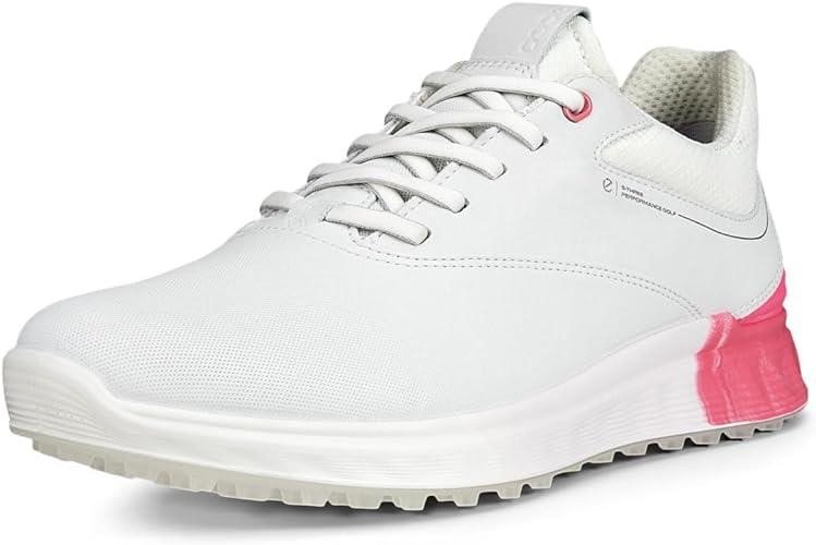 Ecco S-Three dámské golfové boty, bílo/růžové