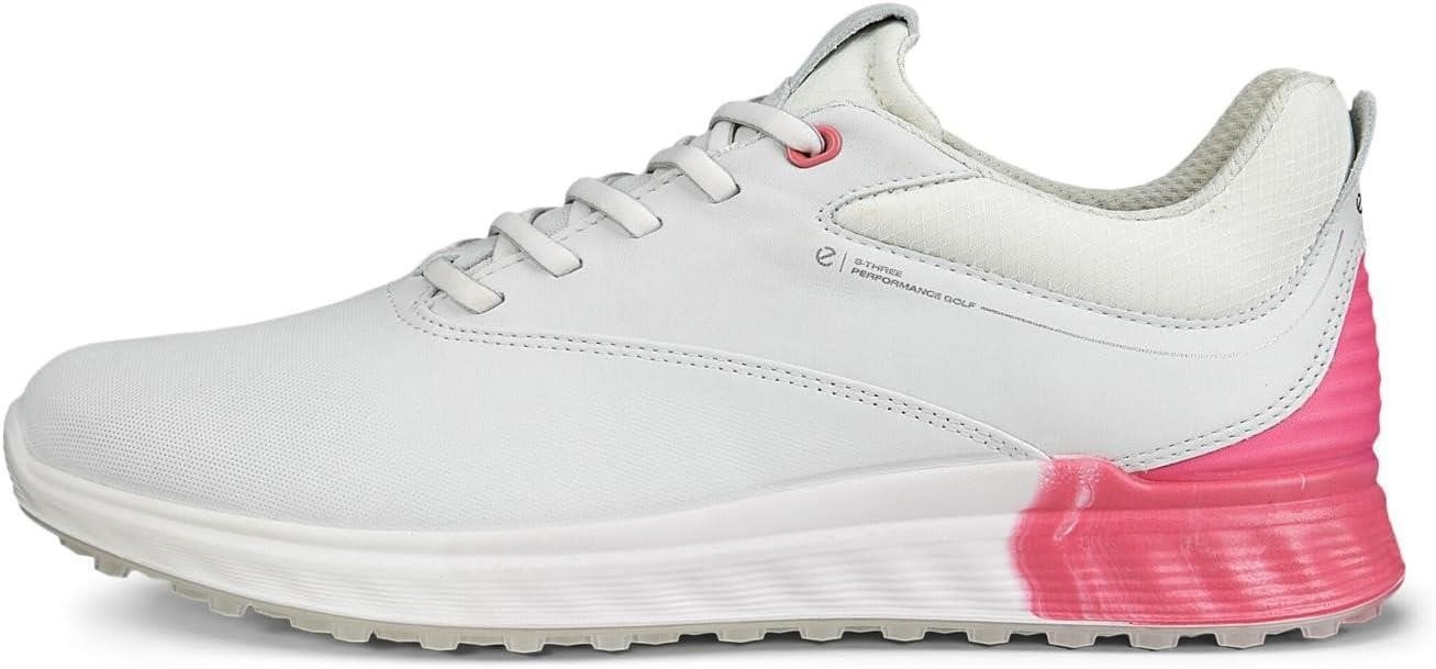 Ecco S-Three dámské golfové boty, bílo/růžové