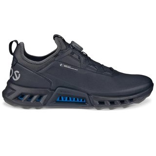 Ecco Biom C4 Boa pánské kožené Gore-Tex golfové boty, černé