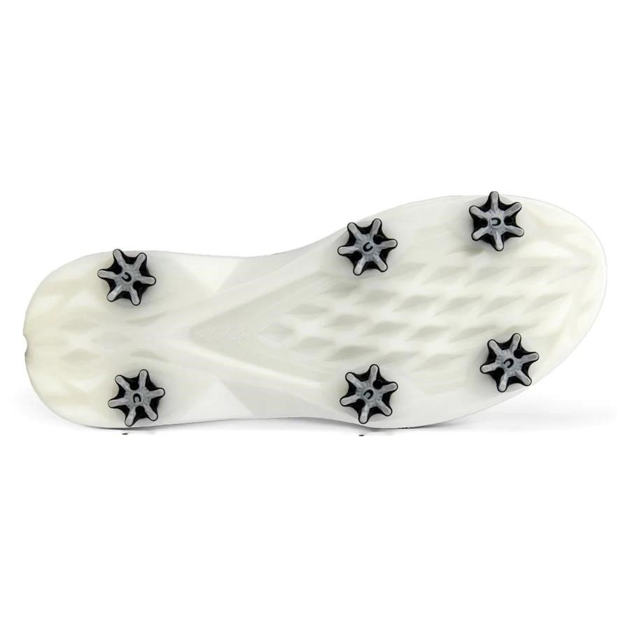 Ecco Biom G5 Boa pánské kožené Gore-Tex golfové boty, šedé