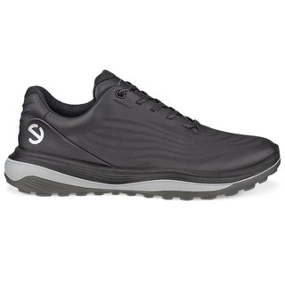 Ecco LT1 pánské kožené golfové voděodolné boty, černé
