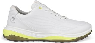 Ecco Lt1 pánské kožené golfové voděodolné boty, bílé