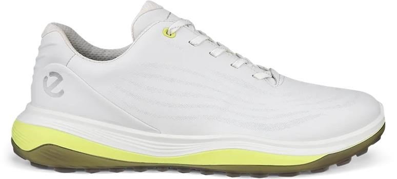 Ecco Lt1 pánské kožené golfové voděodolné boty, bílé