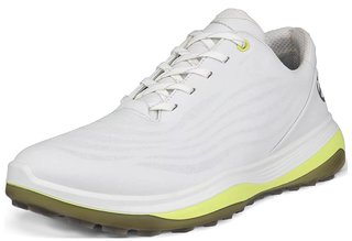 Ecco Lt1 pánské kožené golfové voděodolné boty, bílé