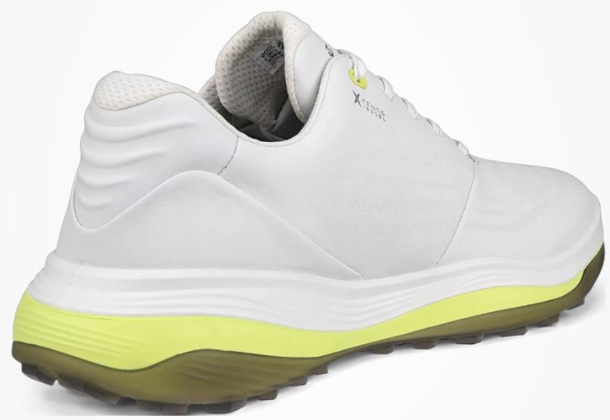 Ecco Lt1 pánské kožené golfové voděodolné boty, bílé