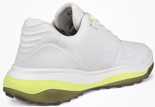 Ecco Lt1 pánské kožené golfové voděodolné boty, bílé