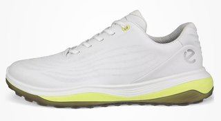 Ecco Lt1 pánské kožené golfové voděodolné boty, bílé