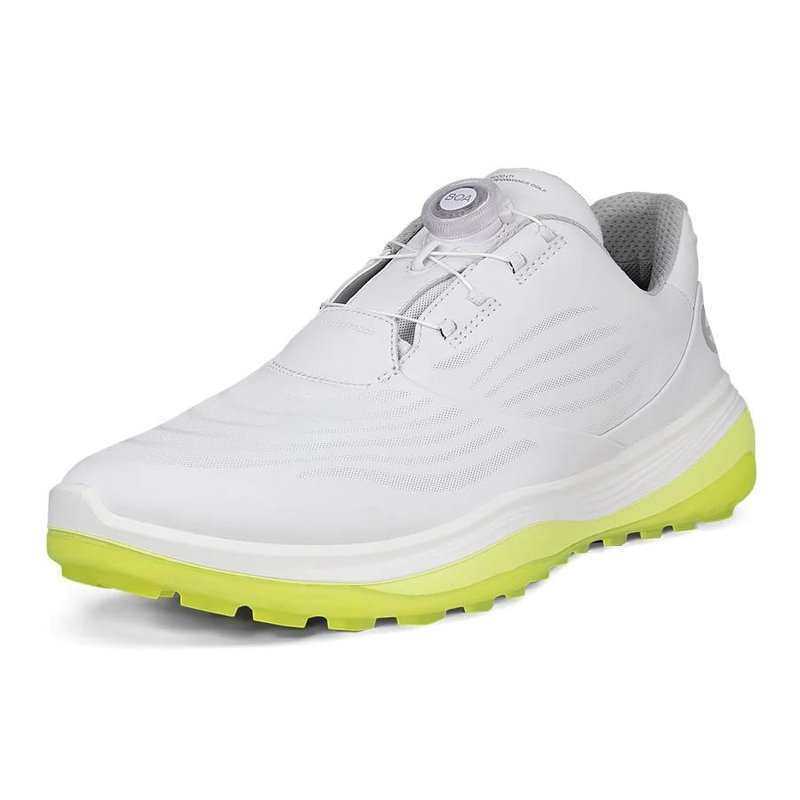 Ecco LT1 Boa pánské golfové boty, bílé
