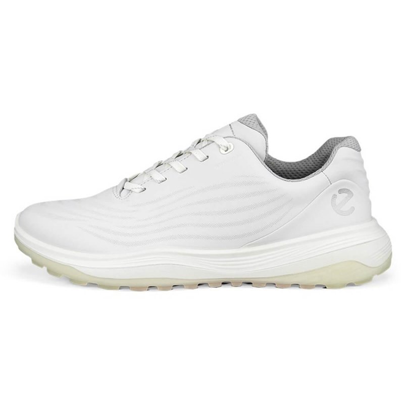 Ecco Lt1 Waterproof dámské golfové boty, bílé