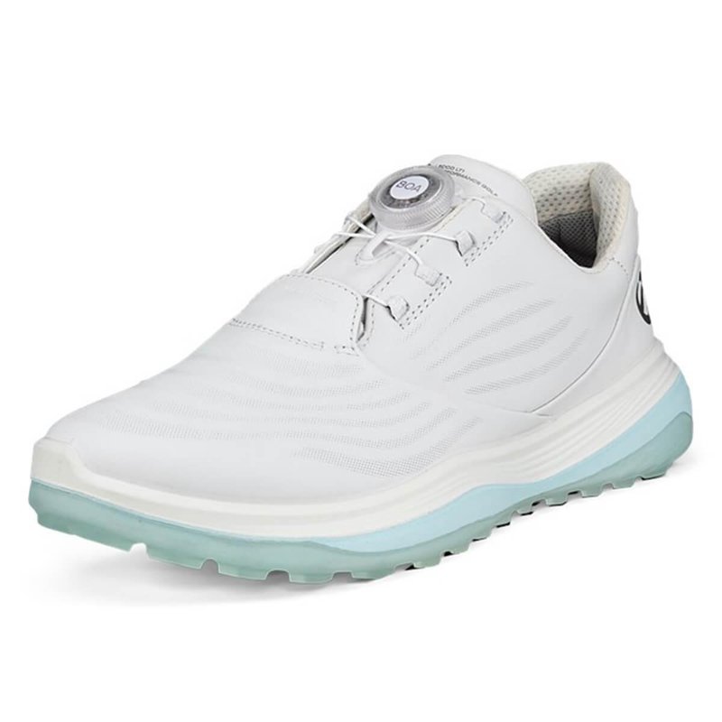 Ecco LT1 Boa dámské golfové boty, bílé