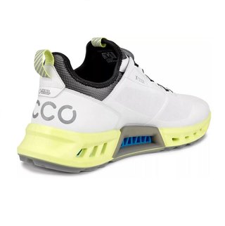 Ecco Biom C4 Boa pánské kožené Gore-Tex golfové boty, bílé