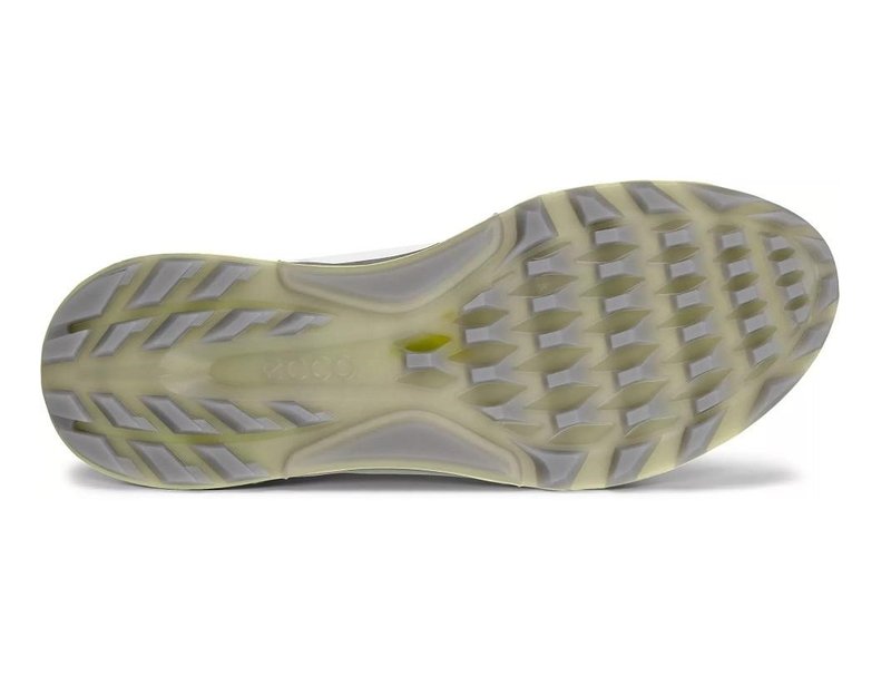 Ecco Biom C4 Boa pánské kožené Gore-Tex golfové boty, bílé