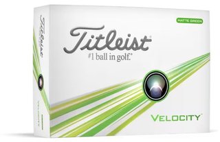 Titleist Velocity golfové míčky, zelené