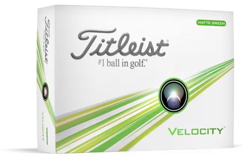 Titleist Velocity golfové míčky, zelené