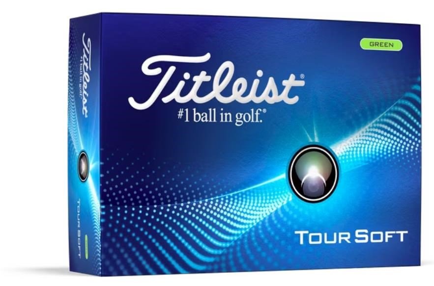 Titleist Tour Soft golfové míčky, zelené