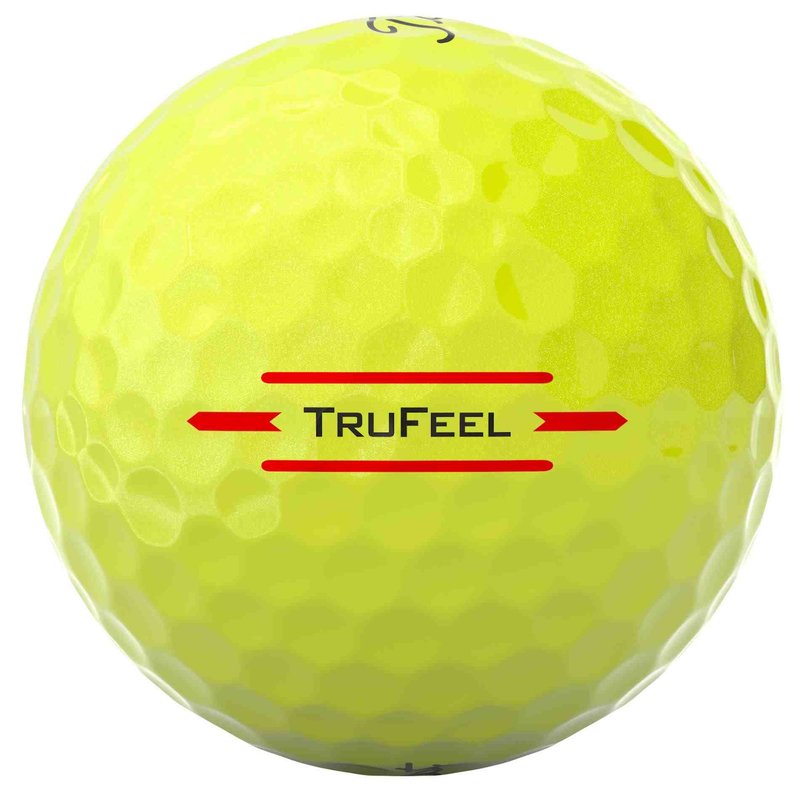 Titleist TruFeel golfové míčky, žluté