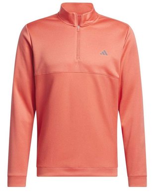 Adidas Ultimate 365 Textured 1/4 Zip pánská mikina, preloved scarlet