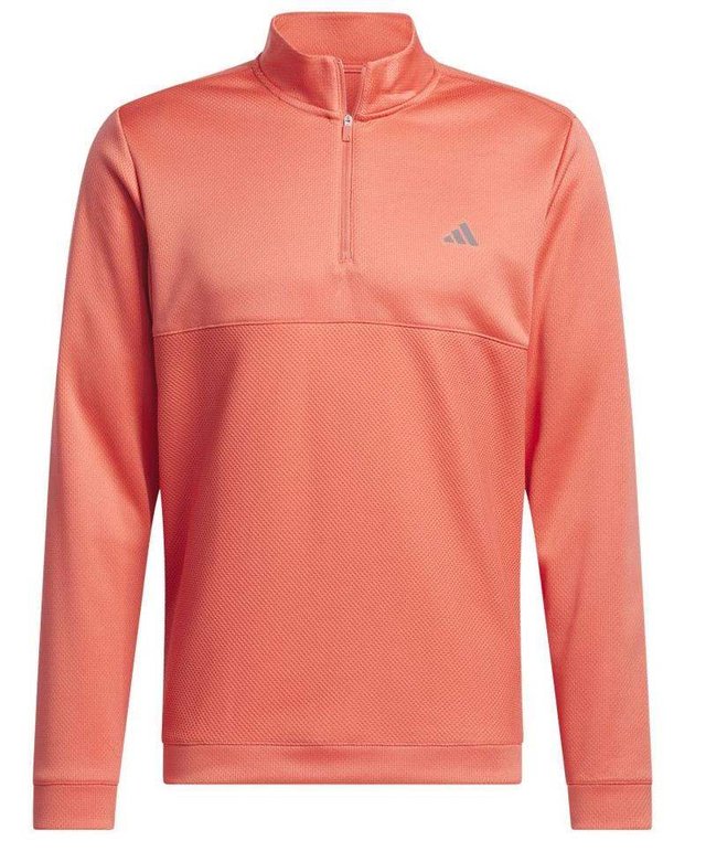 Adidas Ultimate 365 Textured 1/4 Zip pánská mikina, preloved scarlet