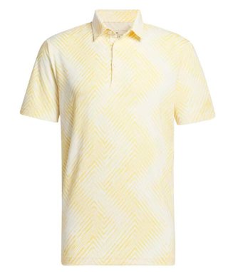 Adidas Ultimate 365 Allover Print pánské polo, žluté