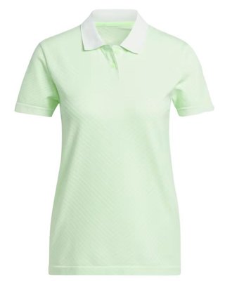 Adidas Ultimate365 Tour PrimeKnit dámské polo, crytsal jade