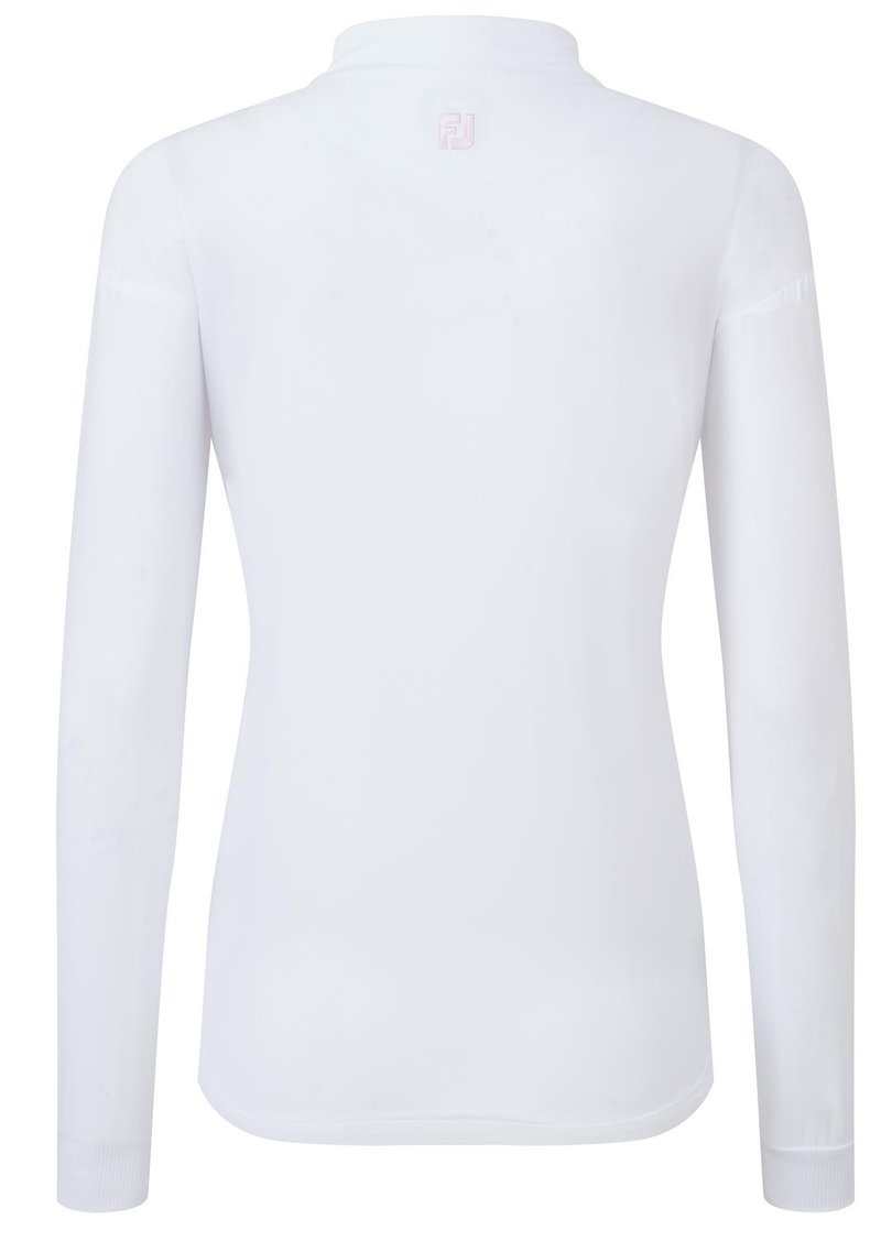 FootJoy Lightweight Full-Zip dámská budna, bílo/růžová