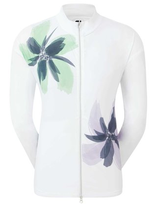 FootJoy Lightweight Full-Zip dámská budna, bílá