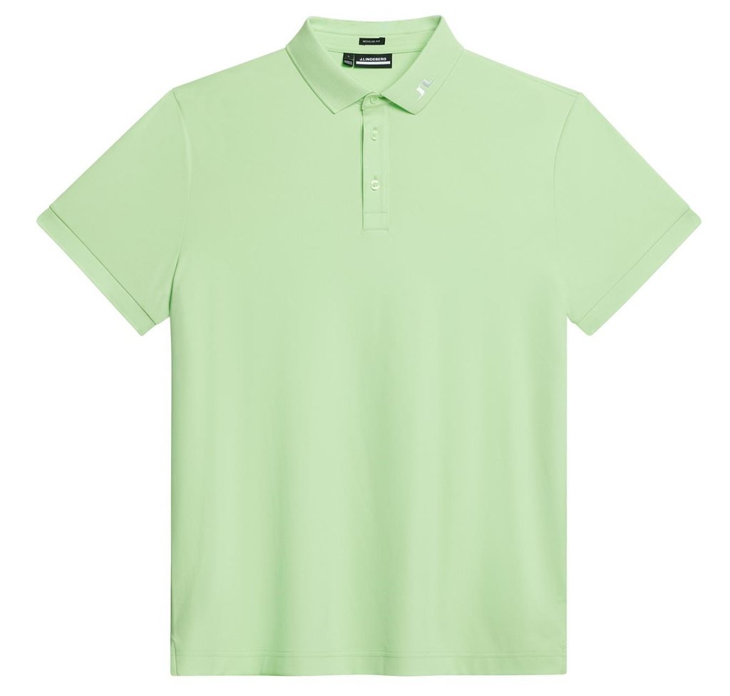 J.Lindeberg KV Regular Fit pánské polo, světle zelené