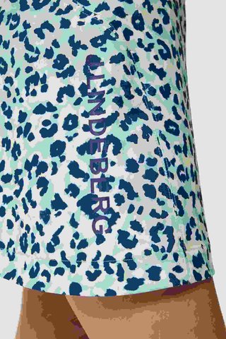 J.Lindeberg Themba golfová sukně, leopard aruba blue