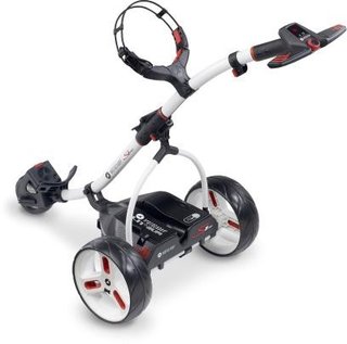 Motocaddy S1 PRO elektrický vozík, bílo/červený