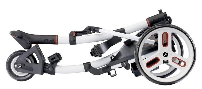 Motocaddy S1 PRO elektrický vozík, bílo/červený