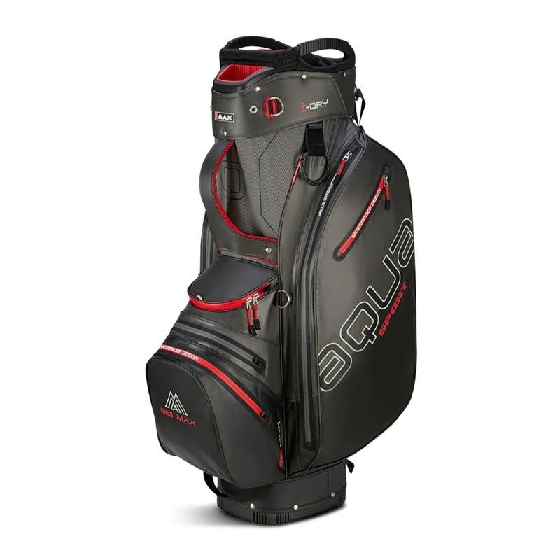 Big Max Aqua Sport 4 cart bag, šedo/červený