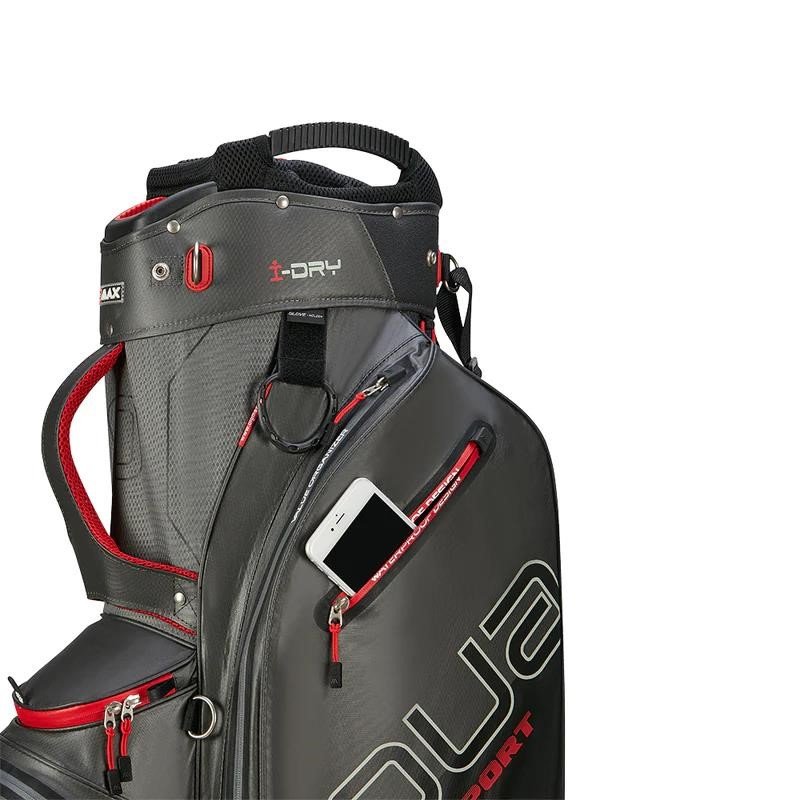 Big Max Aqua Sport 4 cart bag, šedo/červený