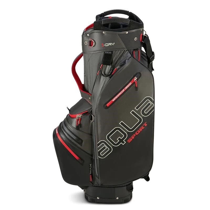 Big Max Aqua Sport 4 cart bag, šedo/červený
