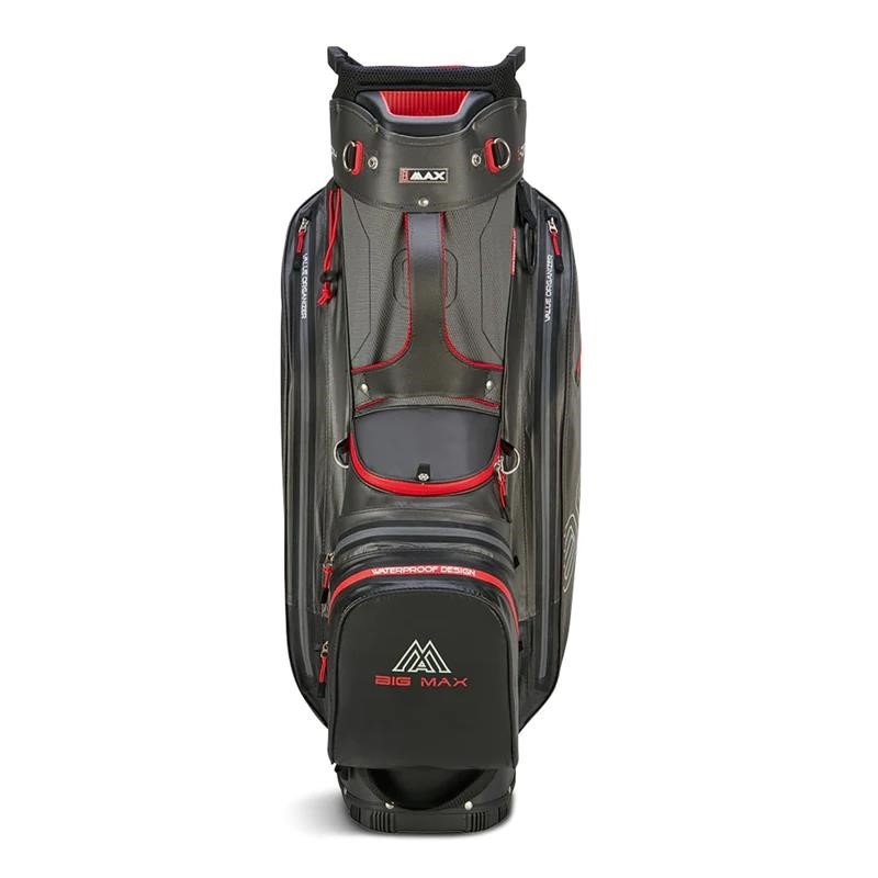 Big Max Aqua Sport 4 cart bag, šedo/červený
