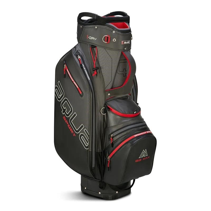 Big Max Aqua Sport 4 cart bag, šedo/červený