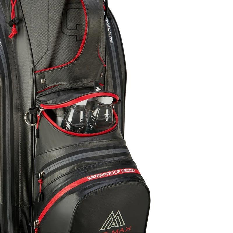 Big Max Aqua Sport 4 cart bag, šedo/červený