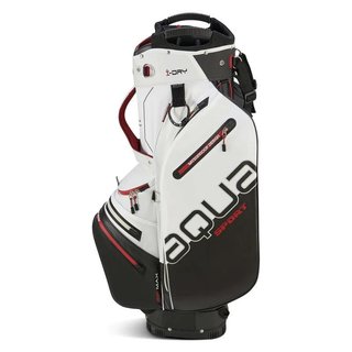 Big Max Aqua Sport 4 cart bag, off white/black/merlot