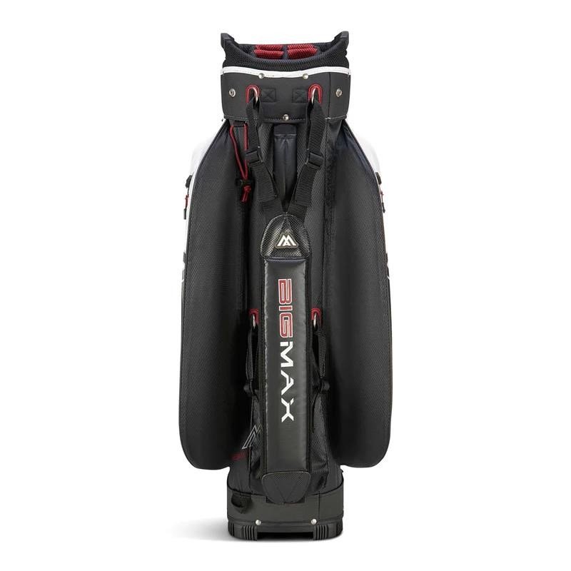 Big Max Aqua Sport 4 cart bag, off white/black/merlot