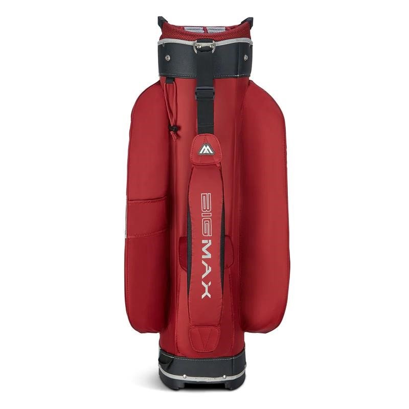 Big Max Aqua Style 4 cart bag, off white/merlot