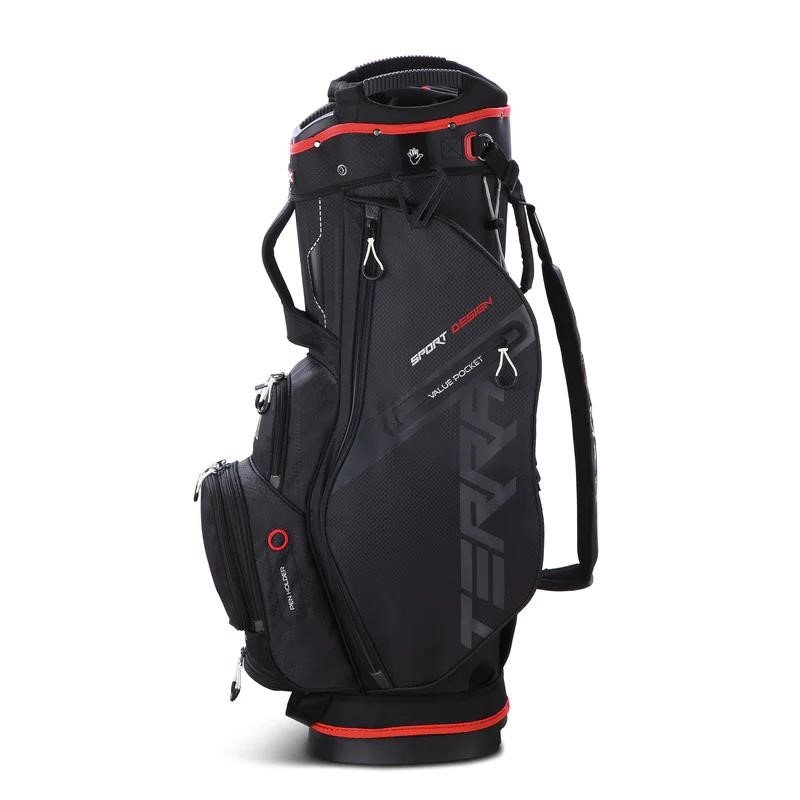 Big Max Terra Sport cart bag, černo/červený