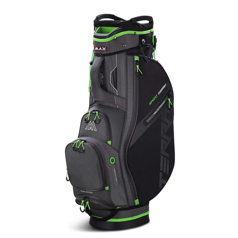 Big Max Terra Sport cart bag, šedo/černo/zelený